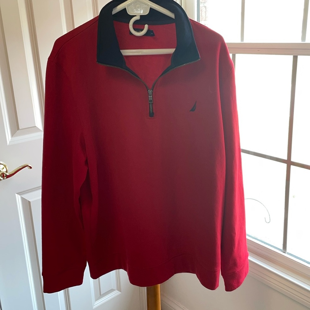 Red Nautica XL Men’s pullover shirt